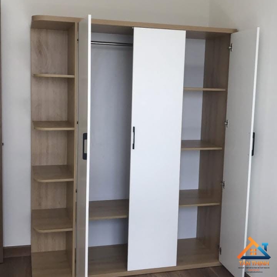 Tủ quần áo 1m6 x 2m vô cùng tiện lợi