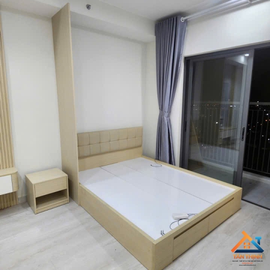 GIƯỜNG NGỦ GỖ MDF MẪU ĐẸP CÓ HỘC TỦ 