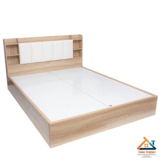 GIƯỜNG NGỦ GỖ CÔNG NGHIỆP MDF MỚI