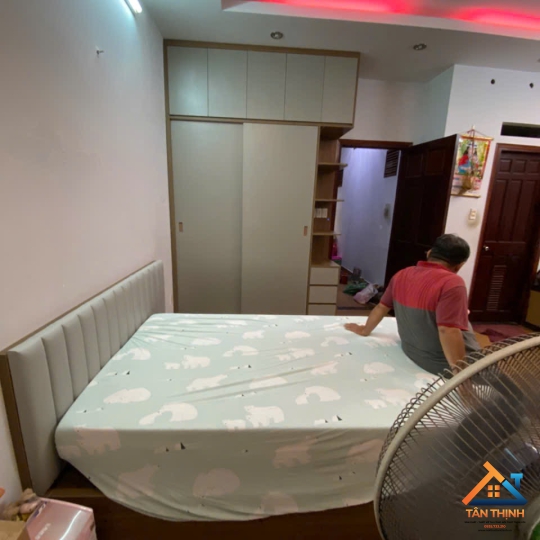 GIƯỜNG NGỦ GỖ MDF MẪU ĐẸP CÓ HỘC TỦ 