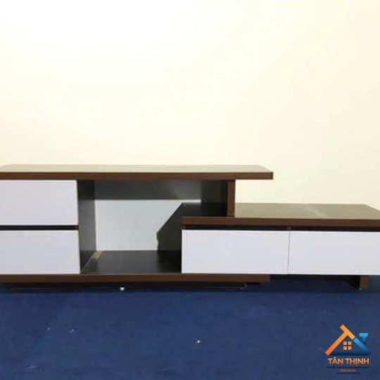 Kệ Tivi Gỗ MDF Bậc Thang Hiện Đại