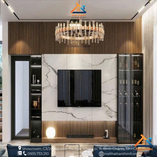 Kệ Tivi Gỗ MDF Hiện Đại