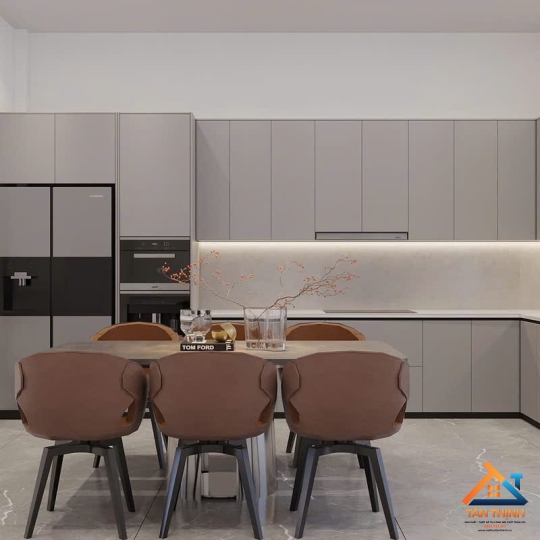 Thiết Kế Tủ Bếp Chữ L - Tối Ưu Không Gian Lưu Trữ