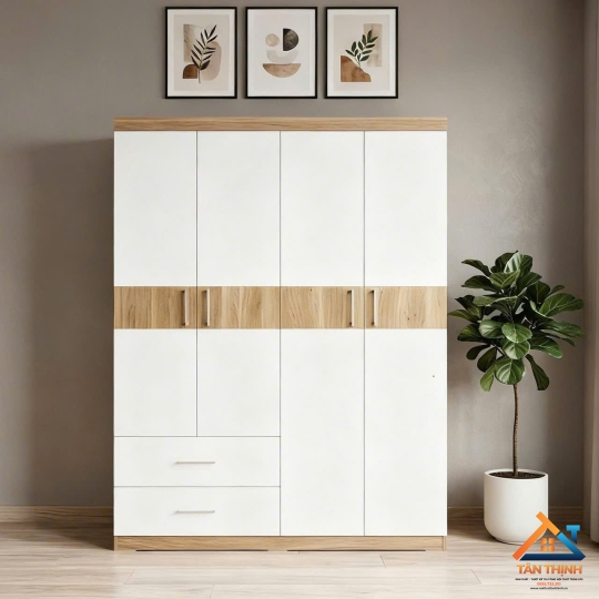 Tủ 4 cánh Phân tầng thông minh