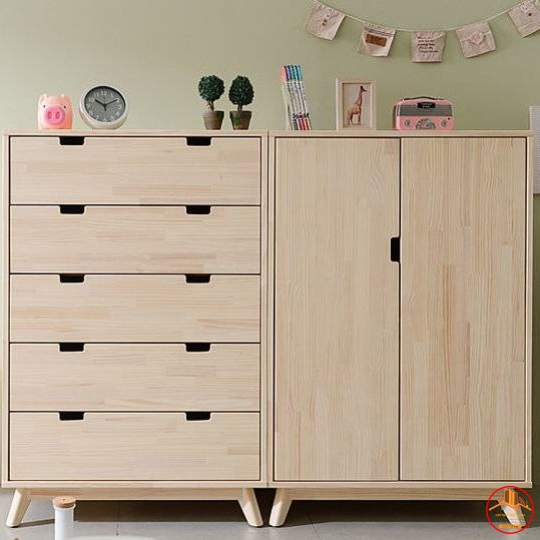 TỦ QUẦN ÁO CHO BÉ NT04