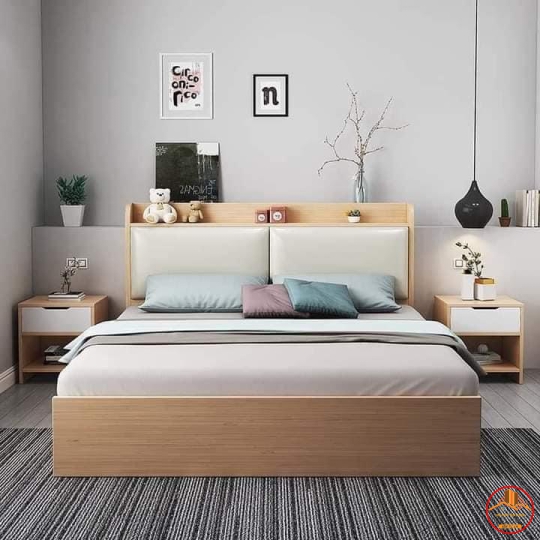 GIƯỜNG NGỦ HIỆN ĐẠI PHONG CÁCH MỚI SANG TRỌNG NT-002