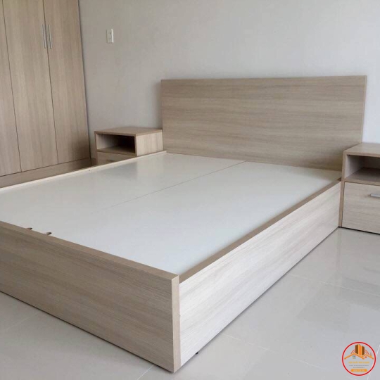 GIƯỜNG NGỦ GỖ MDF MẪU MỚI NT-001