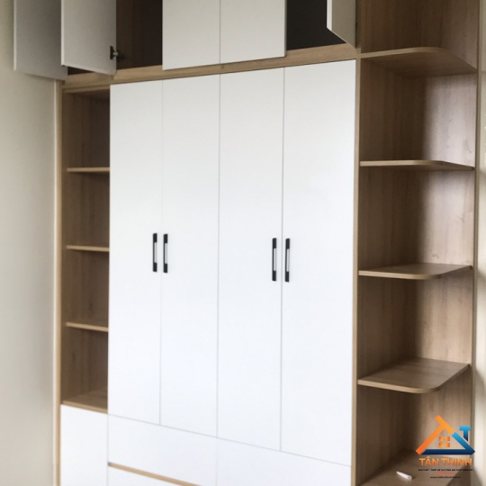 TỦ ĐỰNG QUẦN ÁO GỖ MDF NT-0065