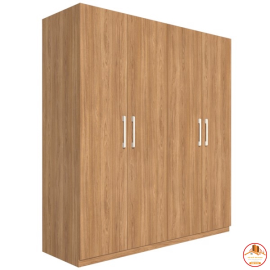 TỦ ÁO 4 CÁNH 1M8 GỖ MDF