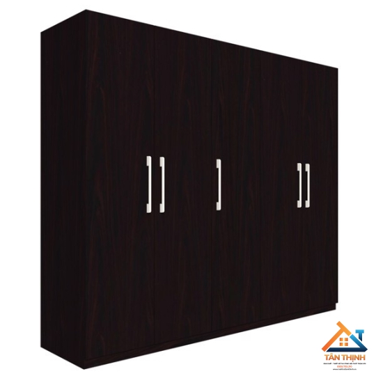 TỦ QUẦN ÁO MẪU MỚI, CỬA 4 CÁNH CÓ KỆ 