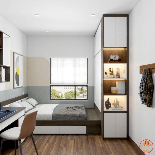 COMBO NỘI THẤT PHÒNG NGỦ MẪU ĐƠN GIẢN TT672